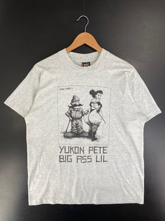 90's YUKON PETE BIG ASS LIL Made in USA Size L Vintage Music T-Shirt / G2665T
