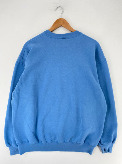 90's RUSSELL X NORTH CAROLINA UNIVERSITY Made in USA Size XL College Sweat-Shirt / F9502S