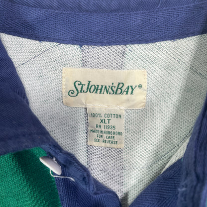 (XL) 90’s ST.JOHN’S BAY Vintage Rugby-shirt / A1485R
