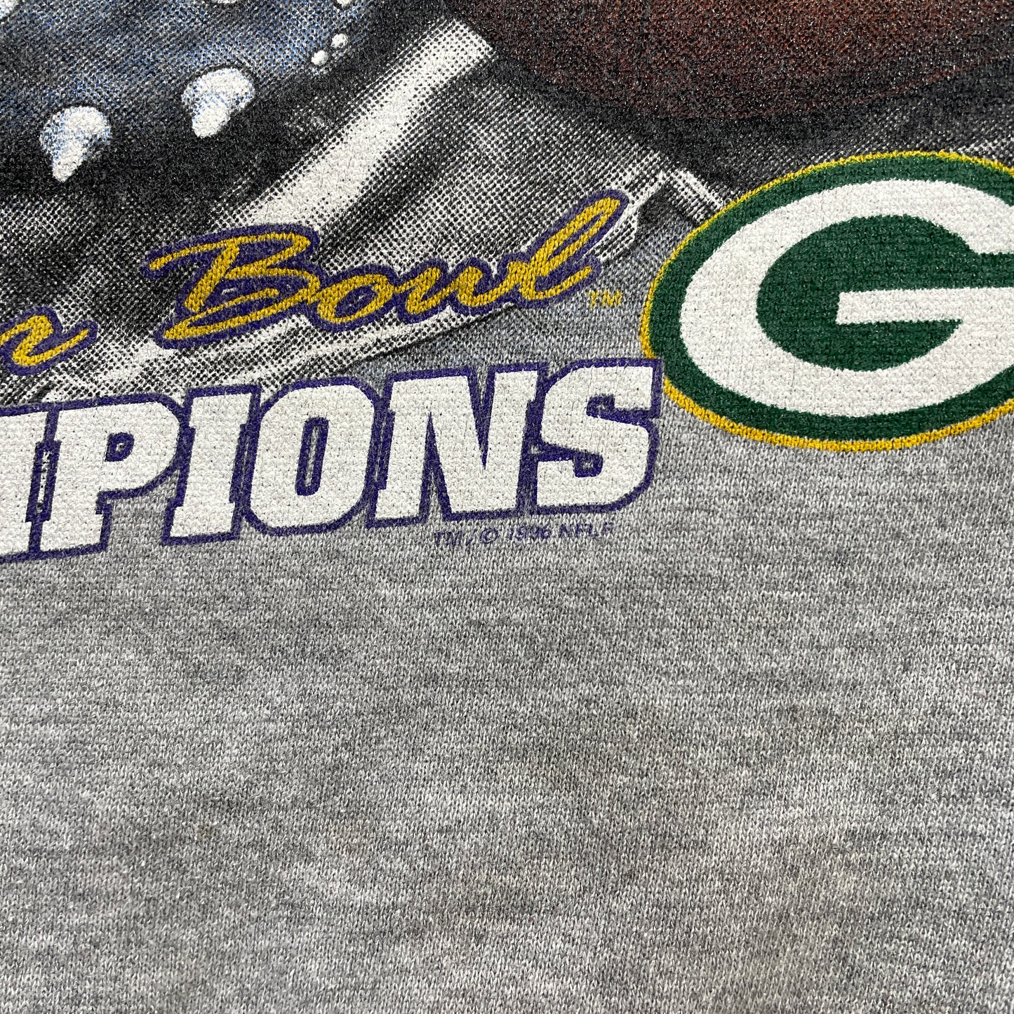 (XL) 1996 GREEN BAY PACKERS Vintage NFL Sweatshirt / A1011S