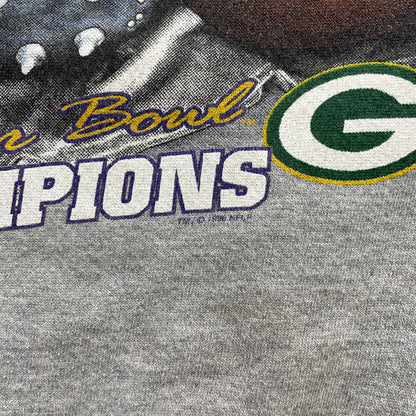 (XL) 1996 GREEN BAY PACKERS Vintage NFL Sweatshirt / A1011S