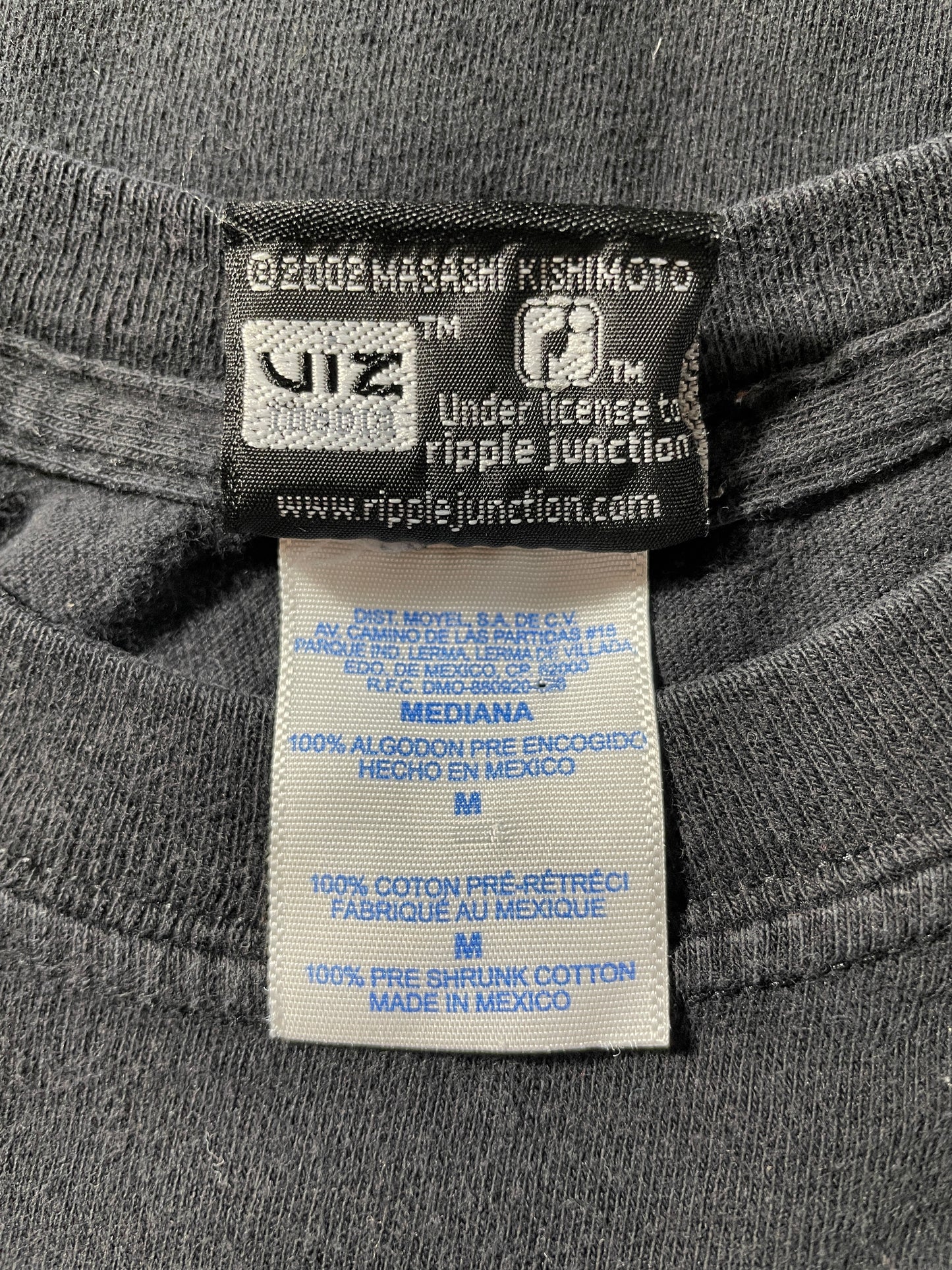 2002 NARUTO Made in USA Size M Vintage T-Shirt / F7878T