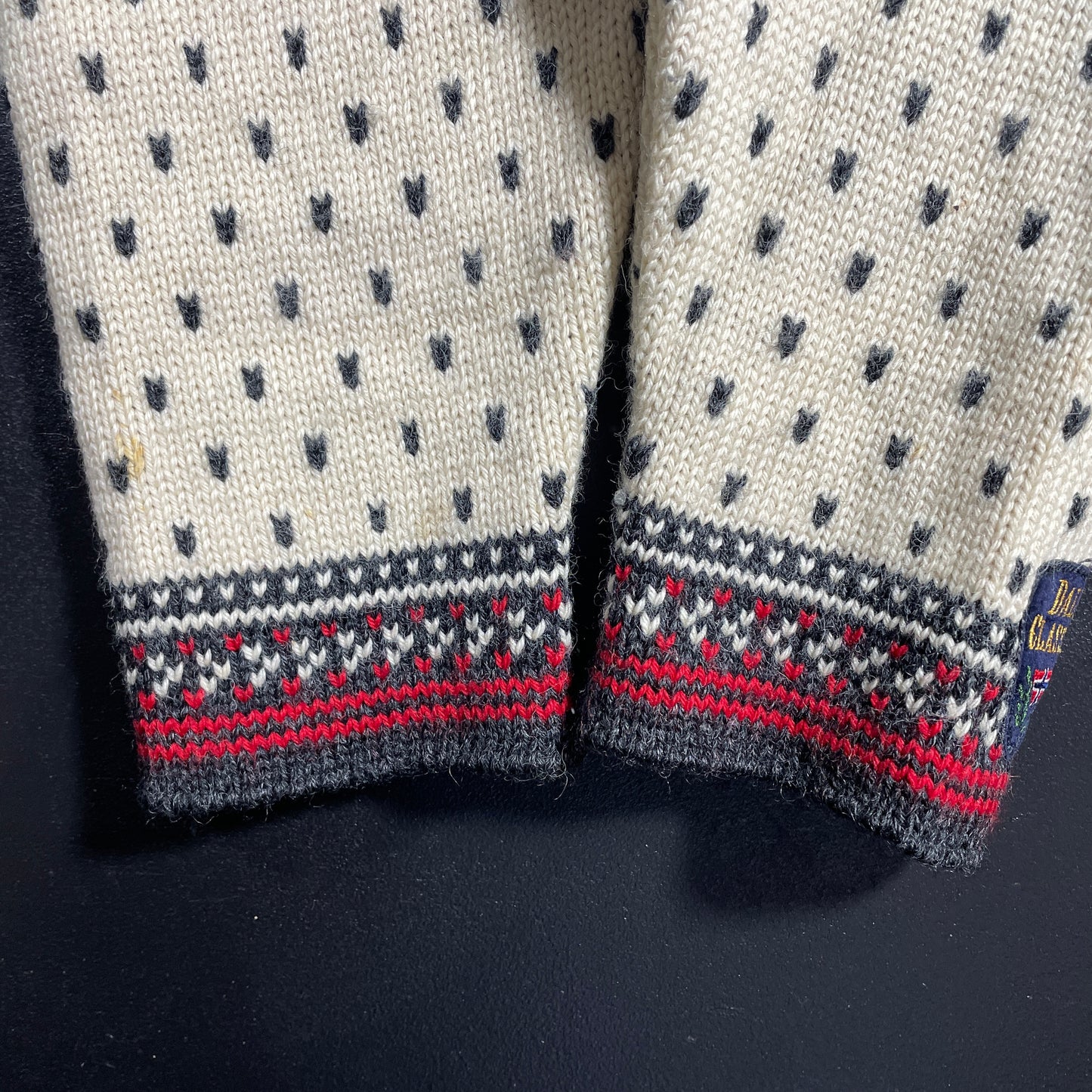 (Approx.S) Vintage DALE OF NORWAY Wool Knit Sweater / A1256K