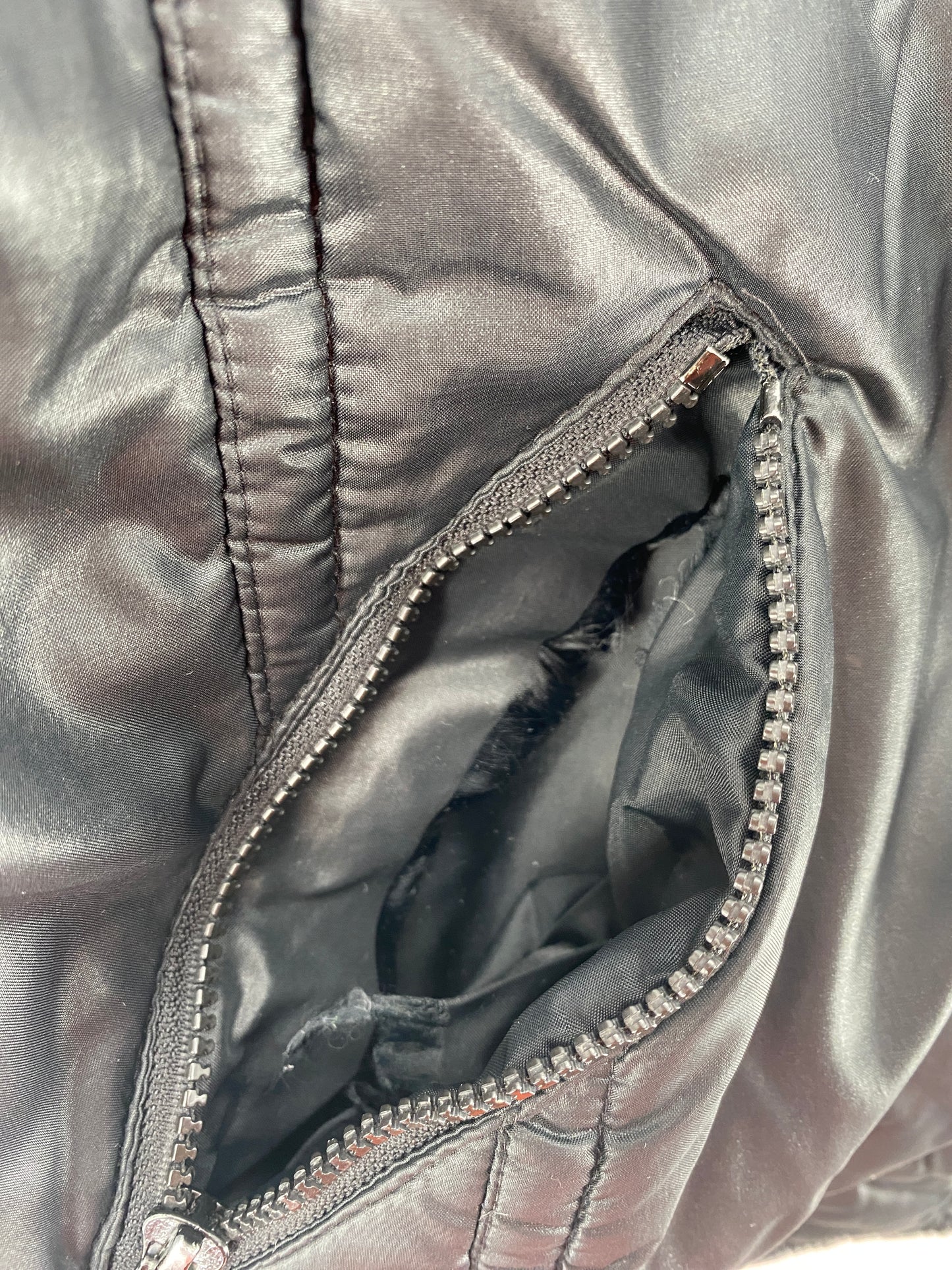 80’s COORS LIGHT SILVER BULLET RACING Size L Padded Nylon Jacket / F6816N