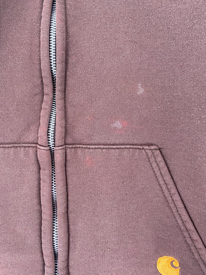 90's CARHARTT Made in USA Size L Vintage Hoodie Sweat-shirt / F4107S