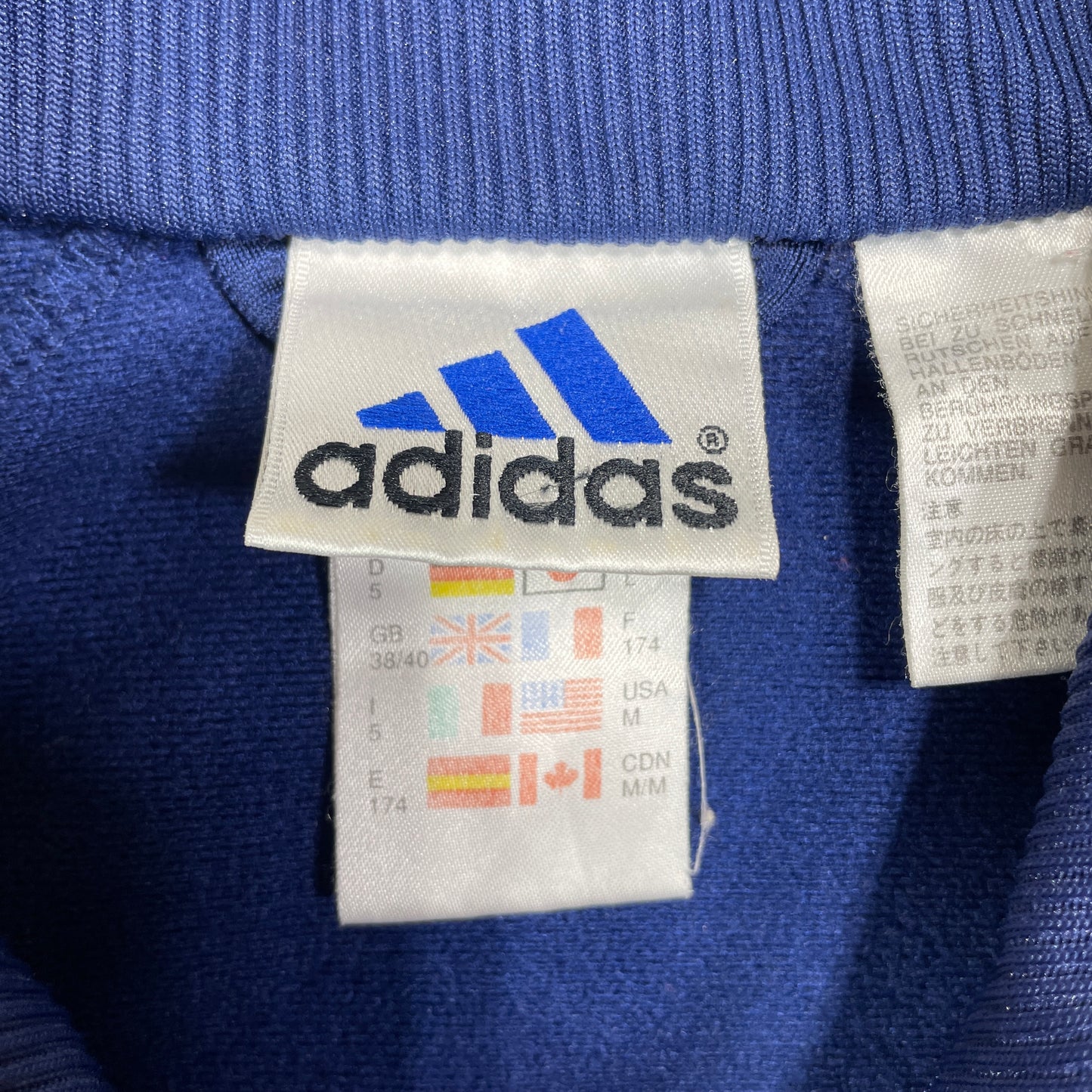 (M) 90’s ADIDAS Vintage Track Jacket / A1511J