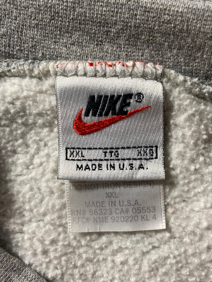 90's NIKE x PENN STATE Made in USA Size XXL Vintage Sweat-Shirt / F7302S