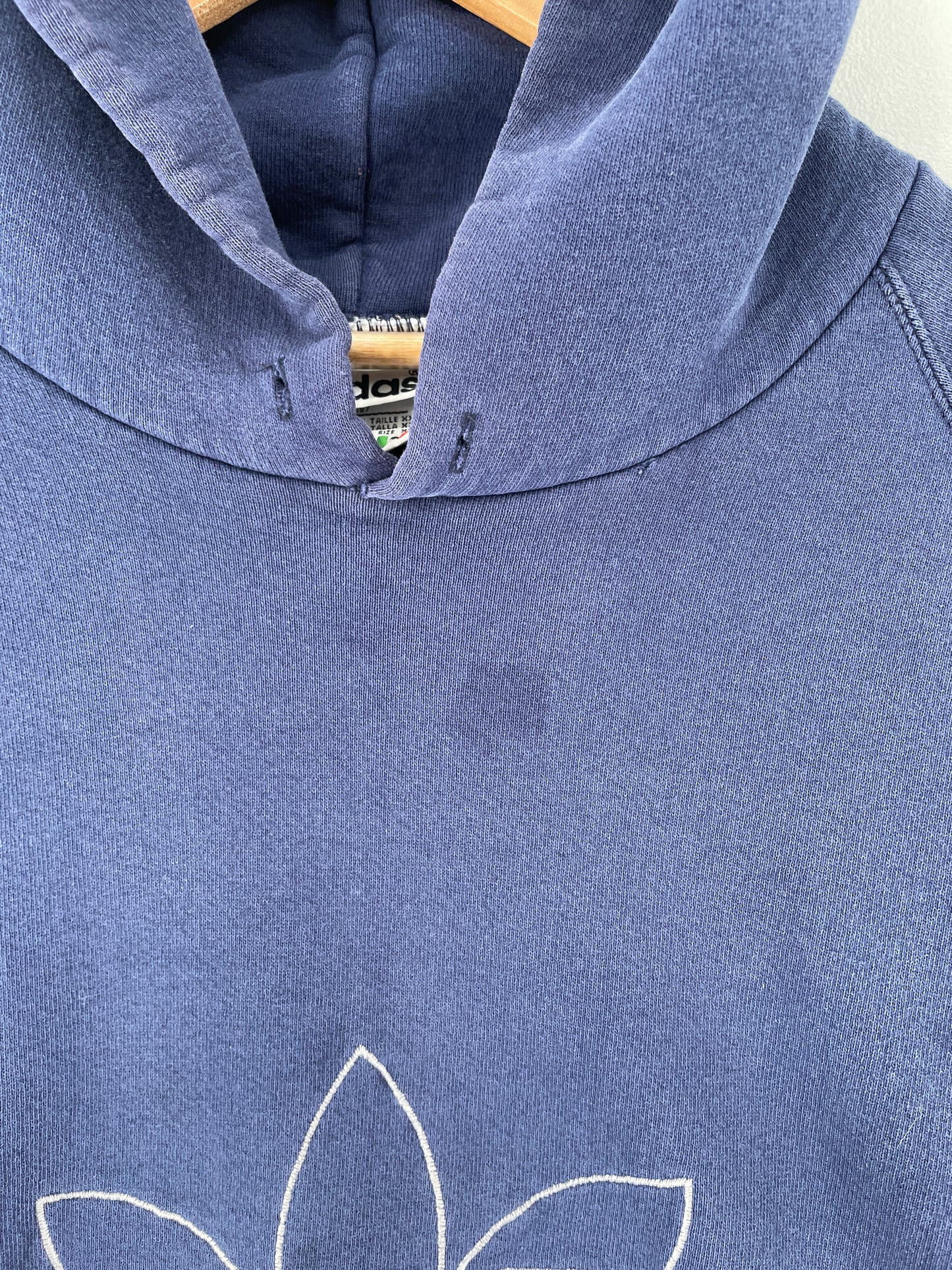 90's ADIDAS Made in USA Size XXL Vintage Hoodie Sweat-Shirt / F2858S