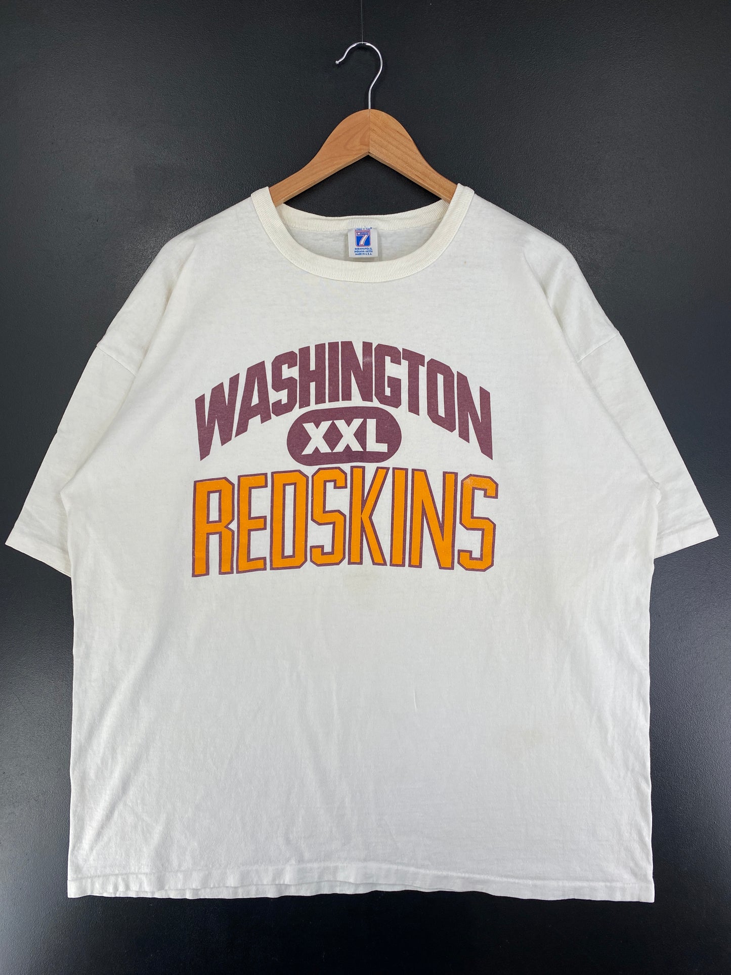 90's WASHINGTON REDSKINS Made in USA Size Approx. XL Vintage NFL T-Shirts / G1321T