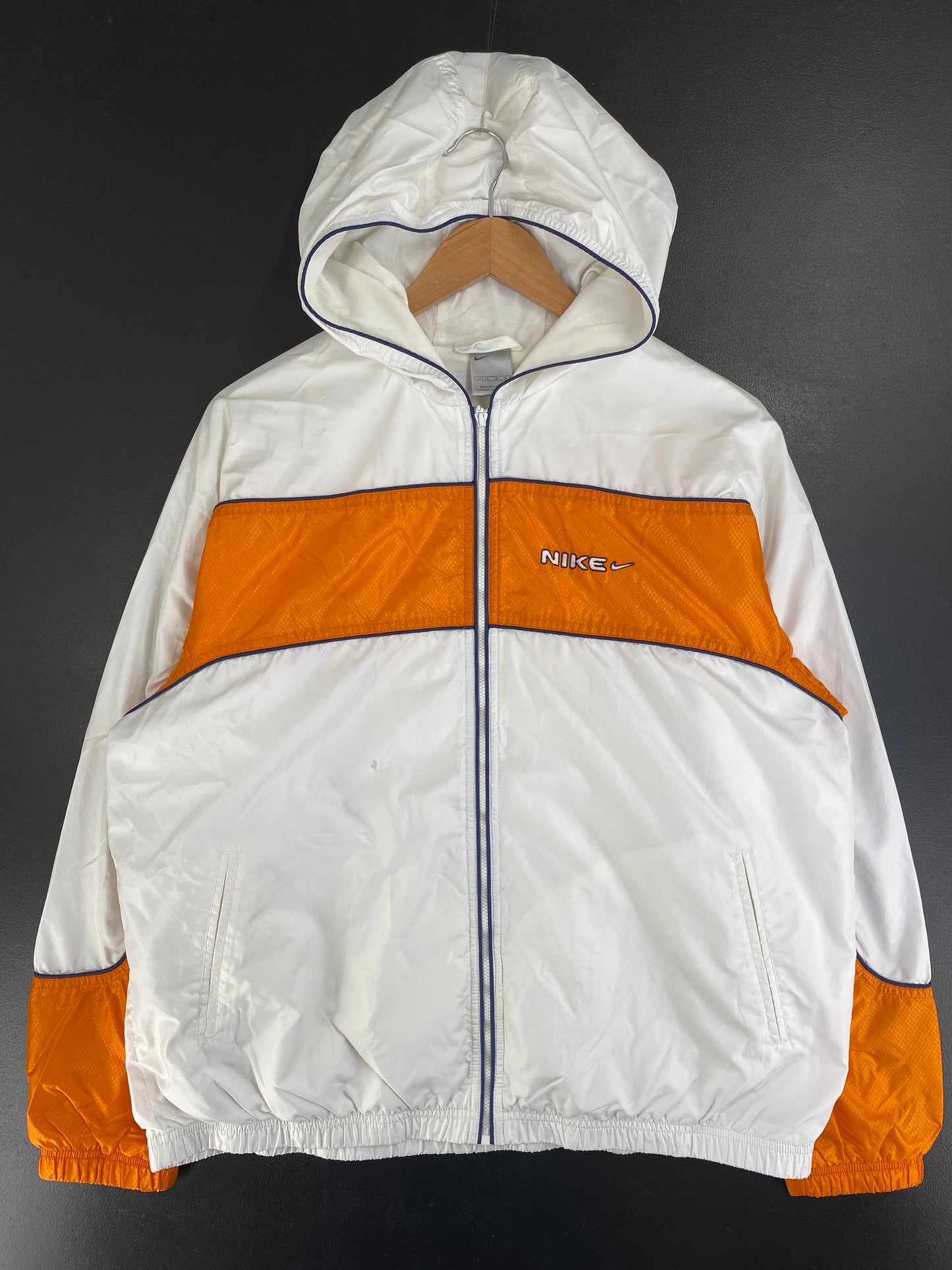 00' NIKE Size Ladies L Vintage Nylon Jacket / G3067N