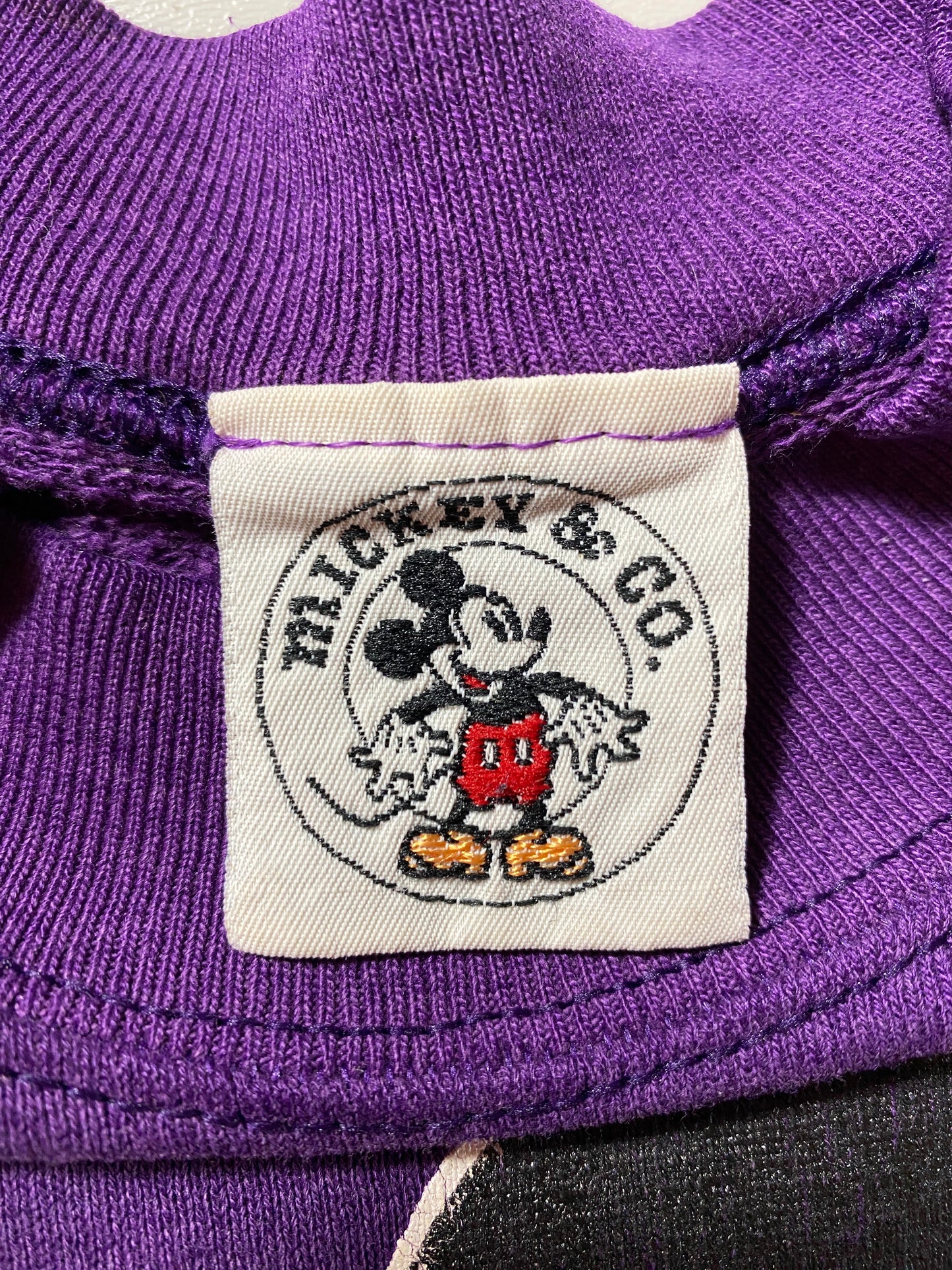 90’s DISNEY MICKEY Size Approx. L Sweat-shirt / G6412S