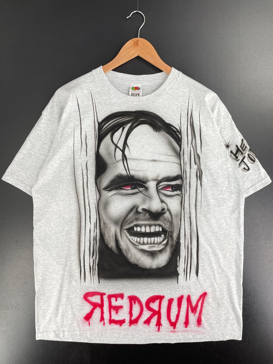 Vintage Hand Painted THE SHINING Size XL T-Shirt / G3162T