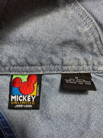 Vintage DISNEY MICKEY Size M Denim Overall / G3205P