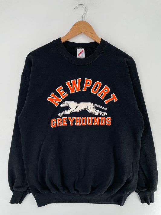 80’s NEWPORT GREYHOUNDS Made in USA Size XL Vintage Sweat-shirt / G5756S