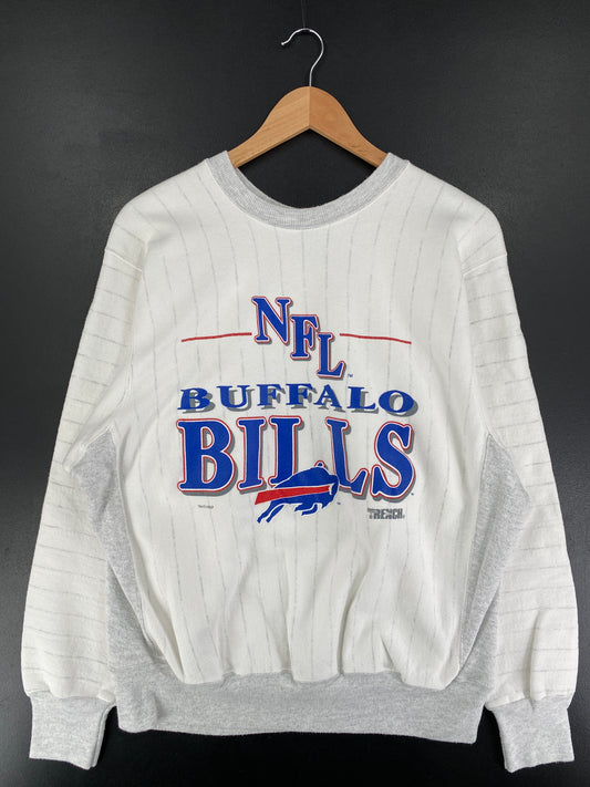 90's BUFFALO BILLS Made in USA Size XL Vintage NFL Sweat-Shirt/ F1667S