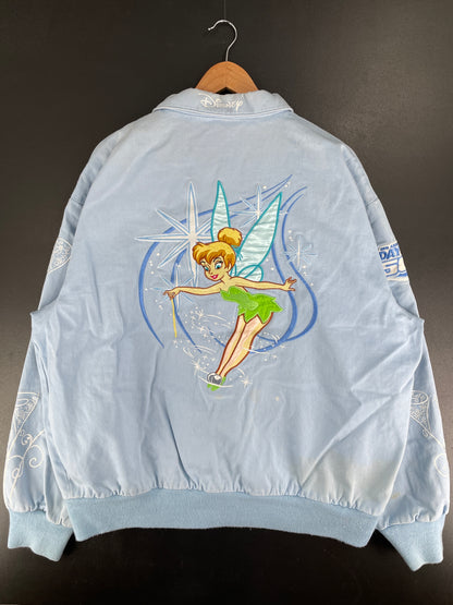 Vintage DISNEY TINKER BELL Size XL Racing Jacket/ F5072J
