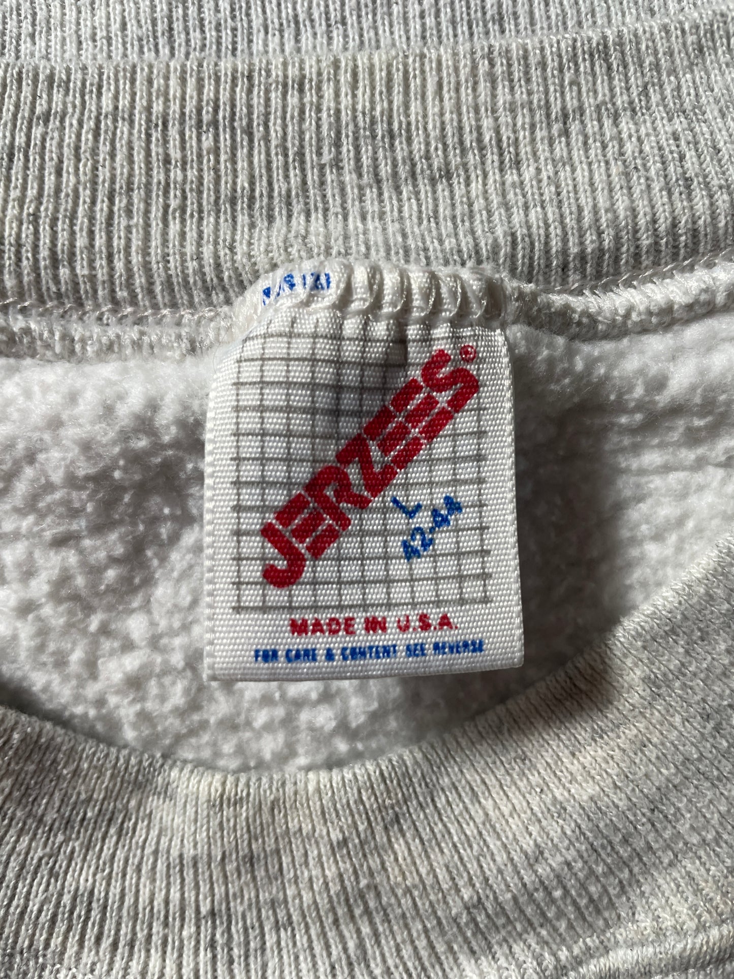 90's BELLEVUE WEST Made in USA Size L Vintage College Sweat-shirt / F7295S