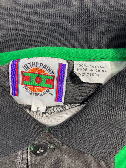 90's CHICAGO BULLS Size L Vintage NBA Rugby-Shirt / F8476R