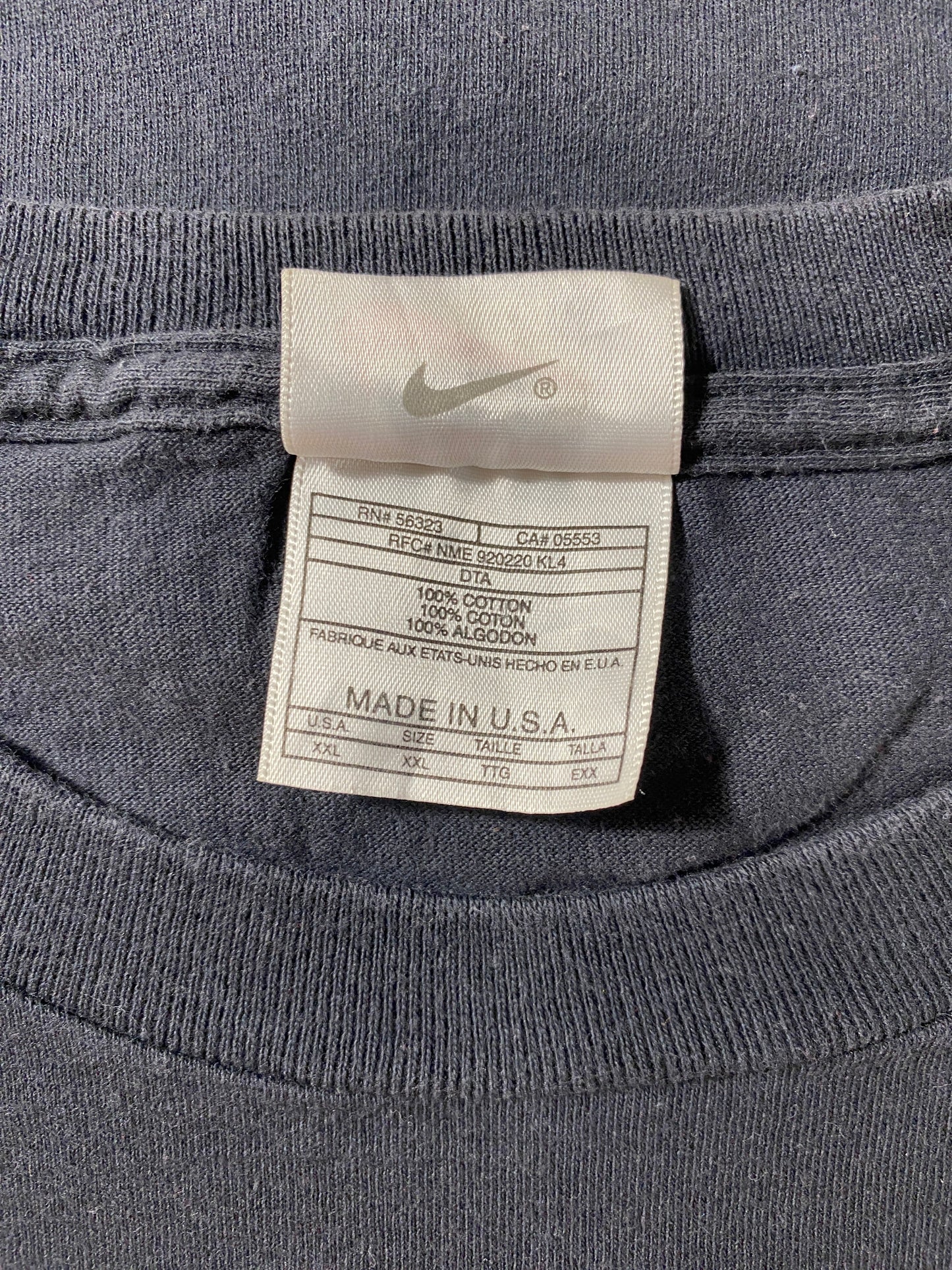 90’s NIKE MICHAEL JORDAN Made in USA Size XXL Vintage T-shirt / G1912T
