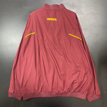 (XXL) 00' NIKE x MINNESOTA Vintage College Half-zip Jacket / A1437N