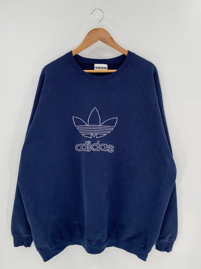 90's ADIDAS Made in USA Size XXL Vintage Sweat-shirt / F1956S
