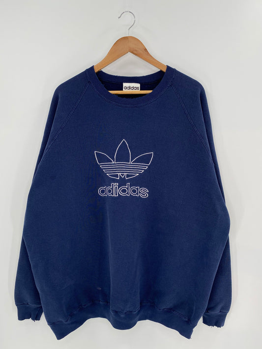 90's ADIDAS Made in USA Size XXL Vintage Sweat-shirt / F1956S