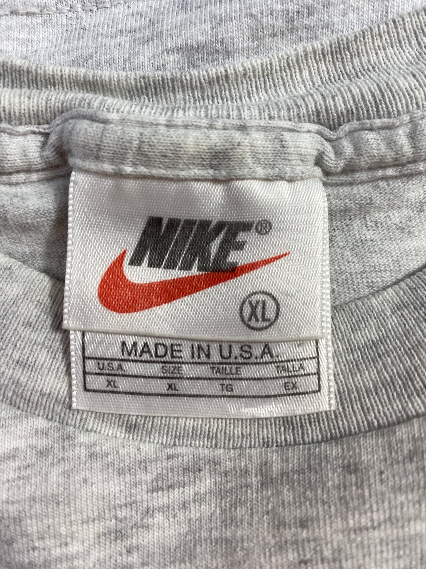 90's NIKE Made in USA Size XL Vintage T-shirt / F8876T