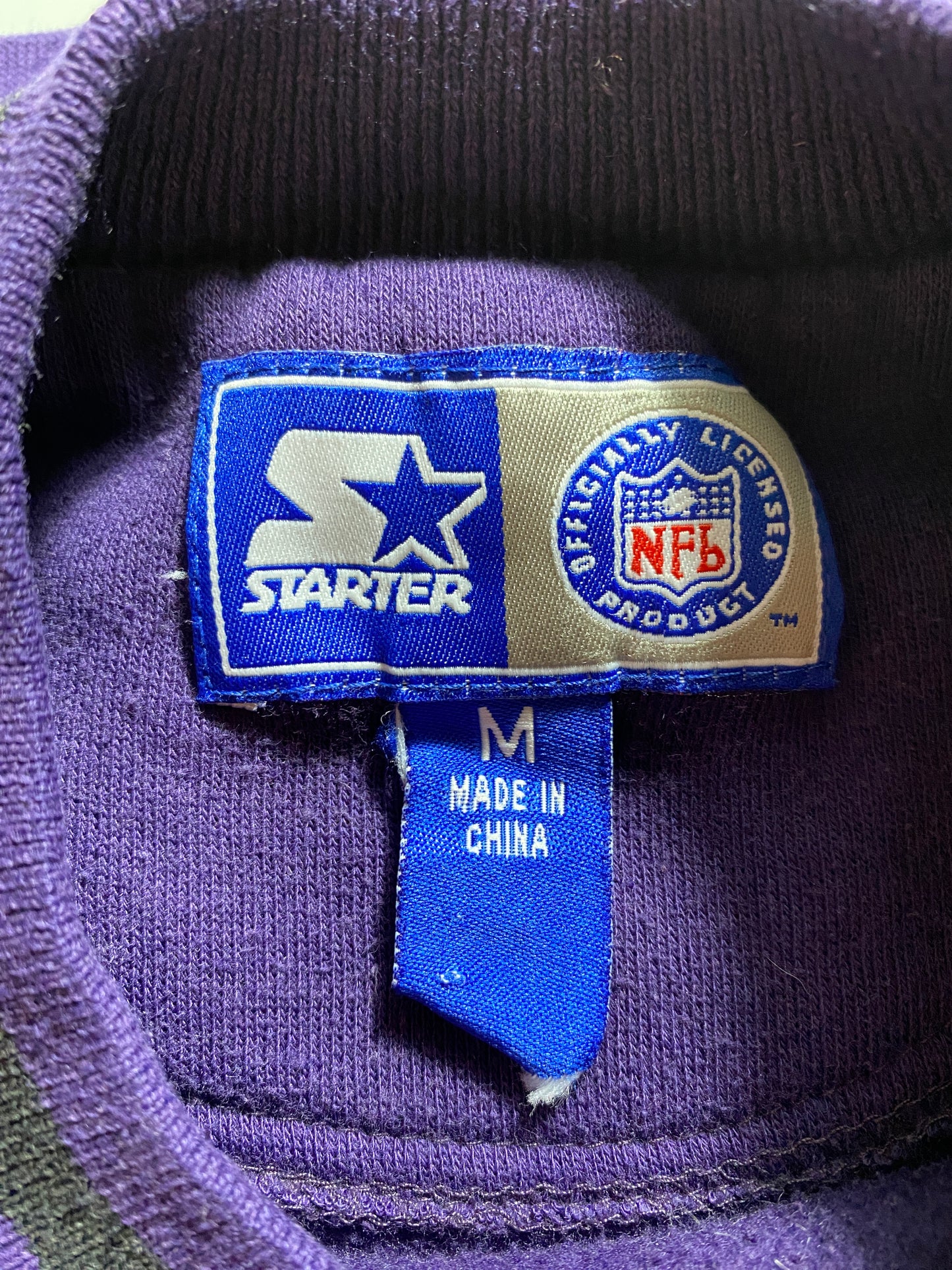 90's STARTER x BALTIMORE RAVENS Size M Vintage NFL Sweat-Shirt/ F9375S
