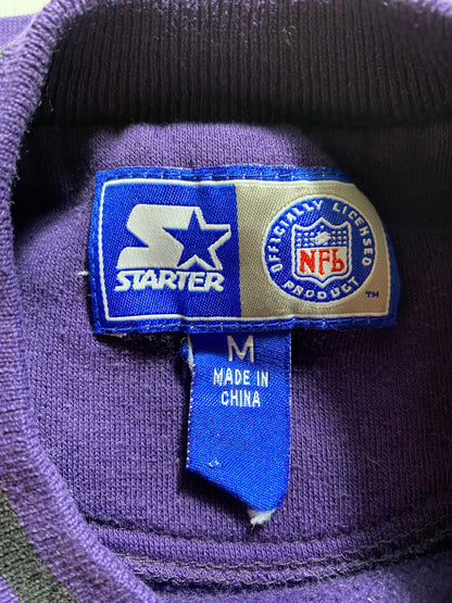 90's STARTER x BALTIMORE RAVENS Size M Vintage NFL Sweat-Shirt/ F9375S