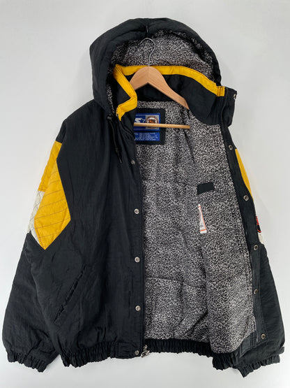 90's STARTER x BOSTON BRUINS Size L Vintage NHL Padded Nylon Jacket / F3332N