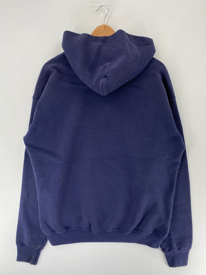 90's NOTRE DAME IRISH Made in USA Size L Vintage College Hoodie Sweat-Shirt / F5241S