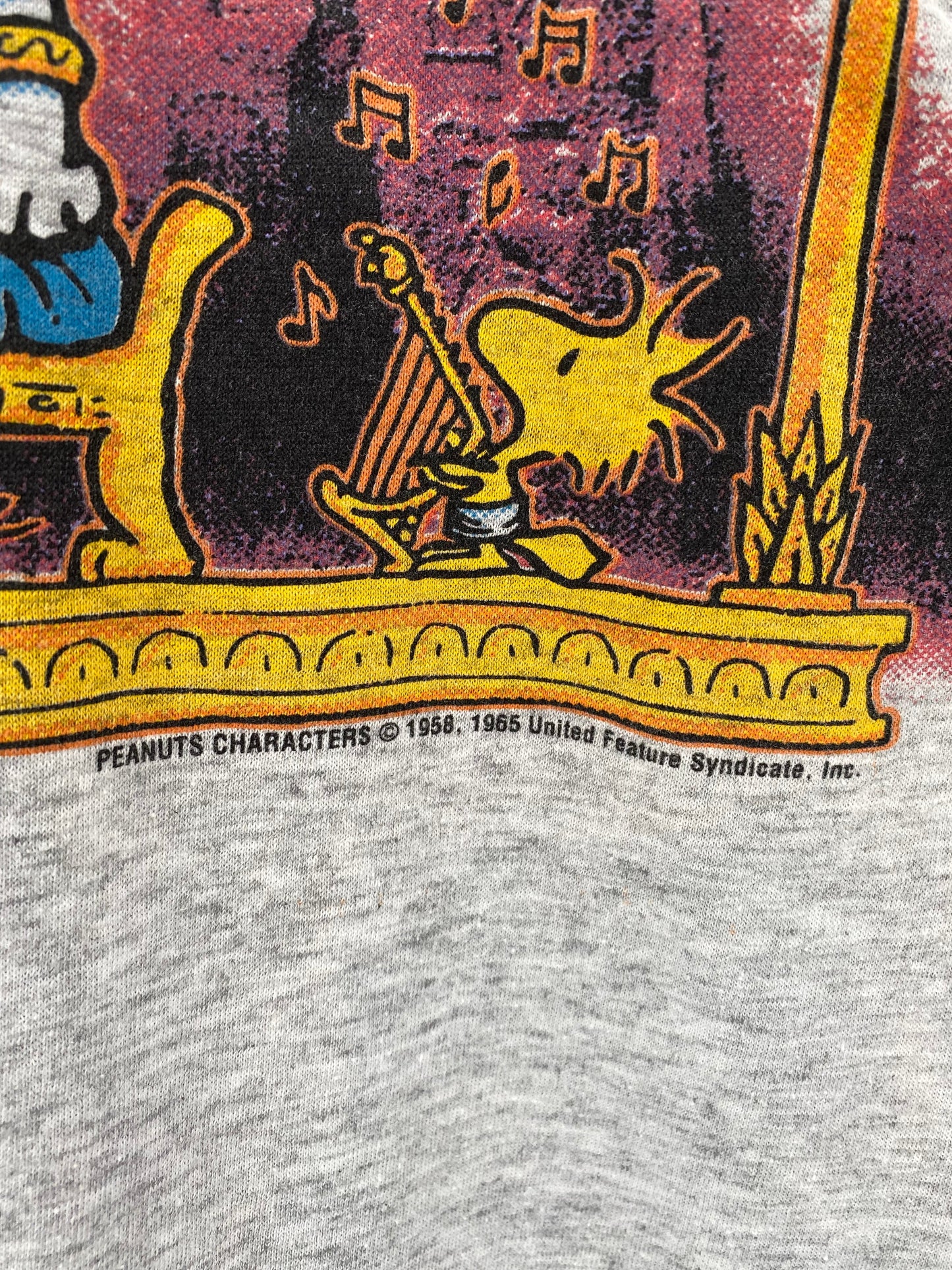 (L) 90’s SNOOPY KING FOR THE DAY Vintage T-Shirt / A0822T