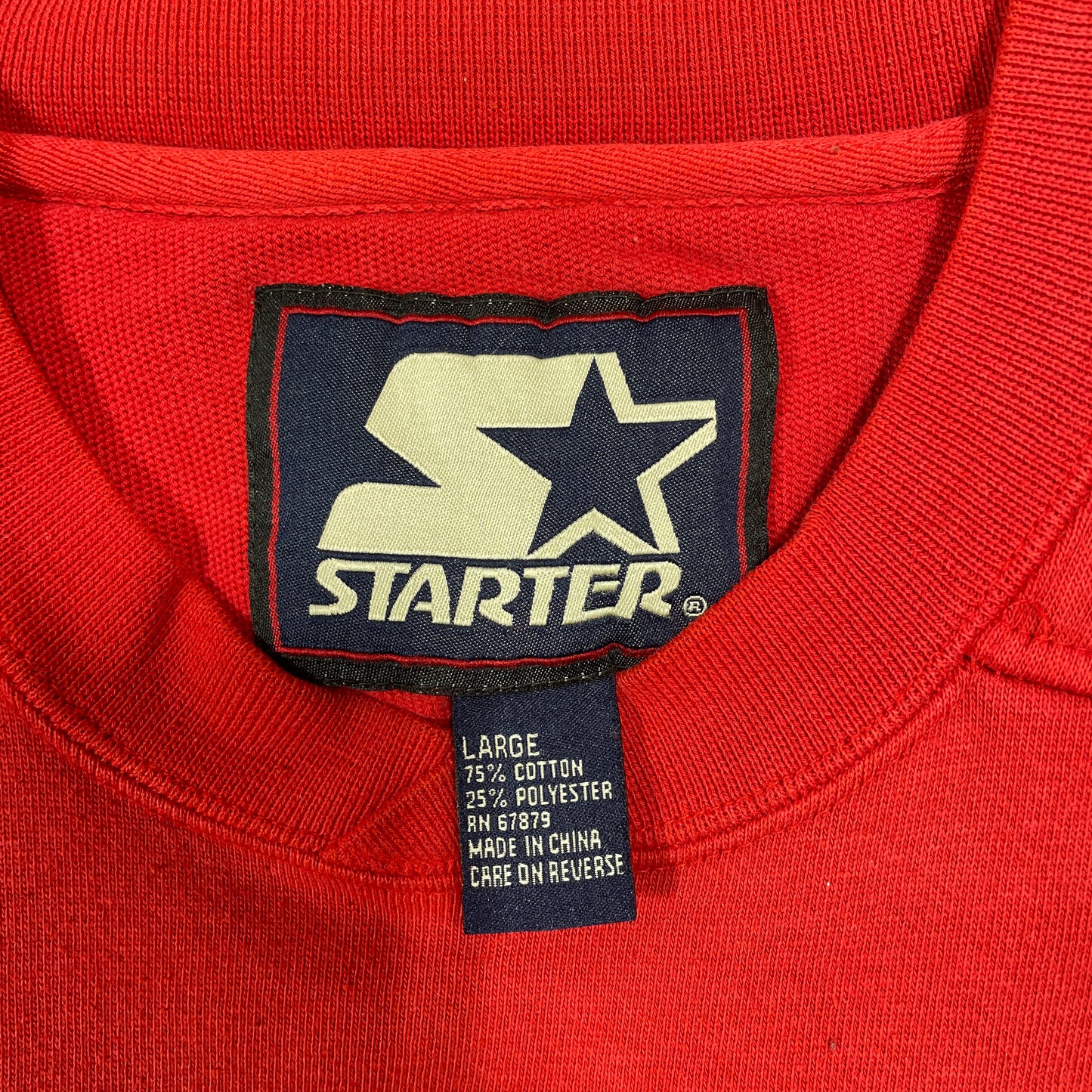 (L) 90's STARTER x TAMPA BAY BUCCANEERS Vintage NFL Sweatshirt / A1462S