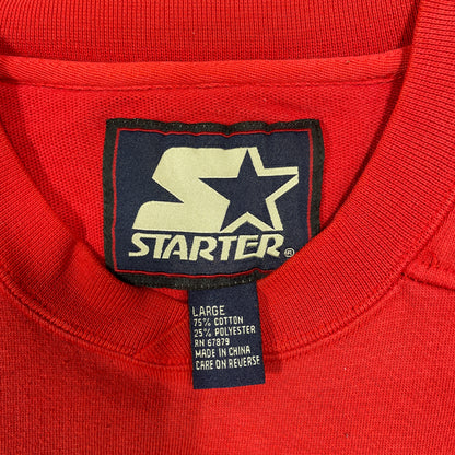 (L) 90's STARTER x TAMPA BAY BUCCANEERS Vintage NFL Sweatshirt / A1462S