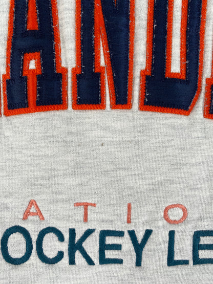 90's RUSSELL x NEW YORK ISLANDERS Made in USA Size L Vintage NHL Sweat-Shirt / F2677S