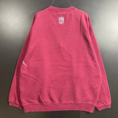 (L) 00' NIKE x WASHINGTON REDSKINS Vintage NFL Sweatshirt / A1304S