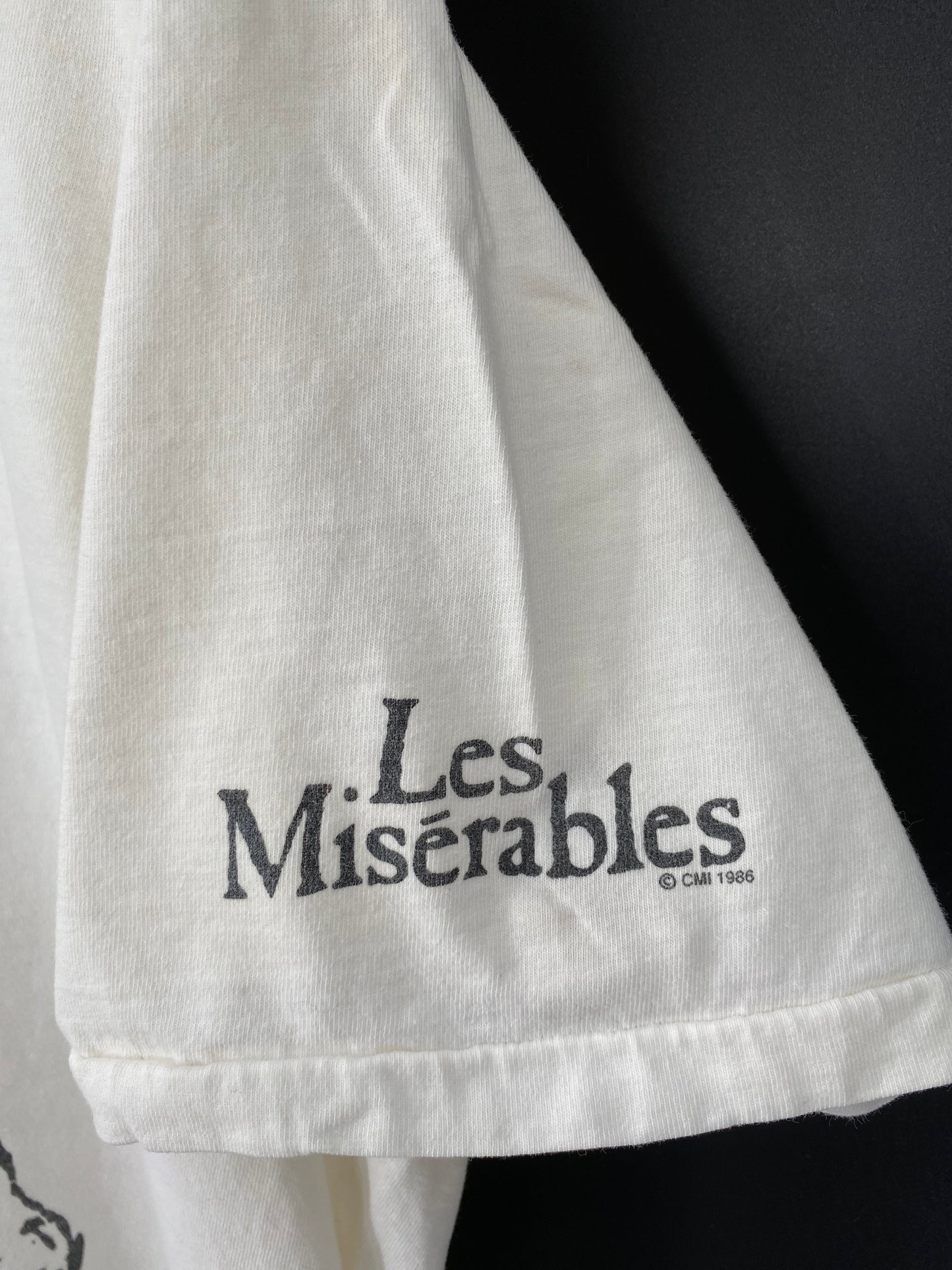 1986 LES MISERABLE Made in USA Size XL Vintage T-Shirt / F4323T