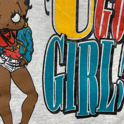 (XXL) 90's BETTY BOOP U GO GIRL! Vintage Sweatshirt/ A0784S