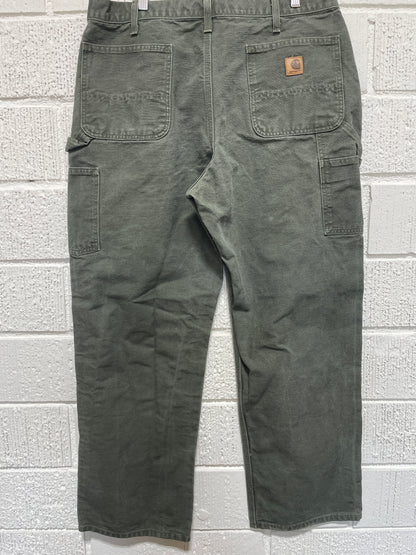 (W38xL32) Vintage CARHARTT Duck Pants / A1156P