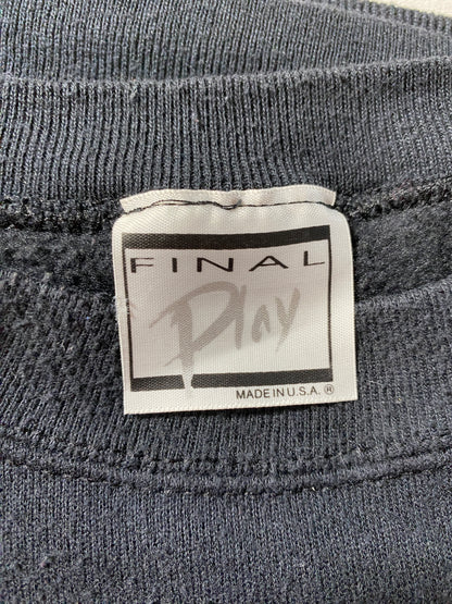 90's WISCONSIN Made in USA Size Approx. XL Vintage College Sweat-Shirt / F9215S