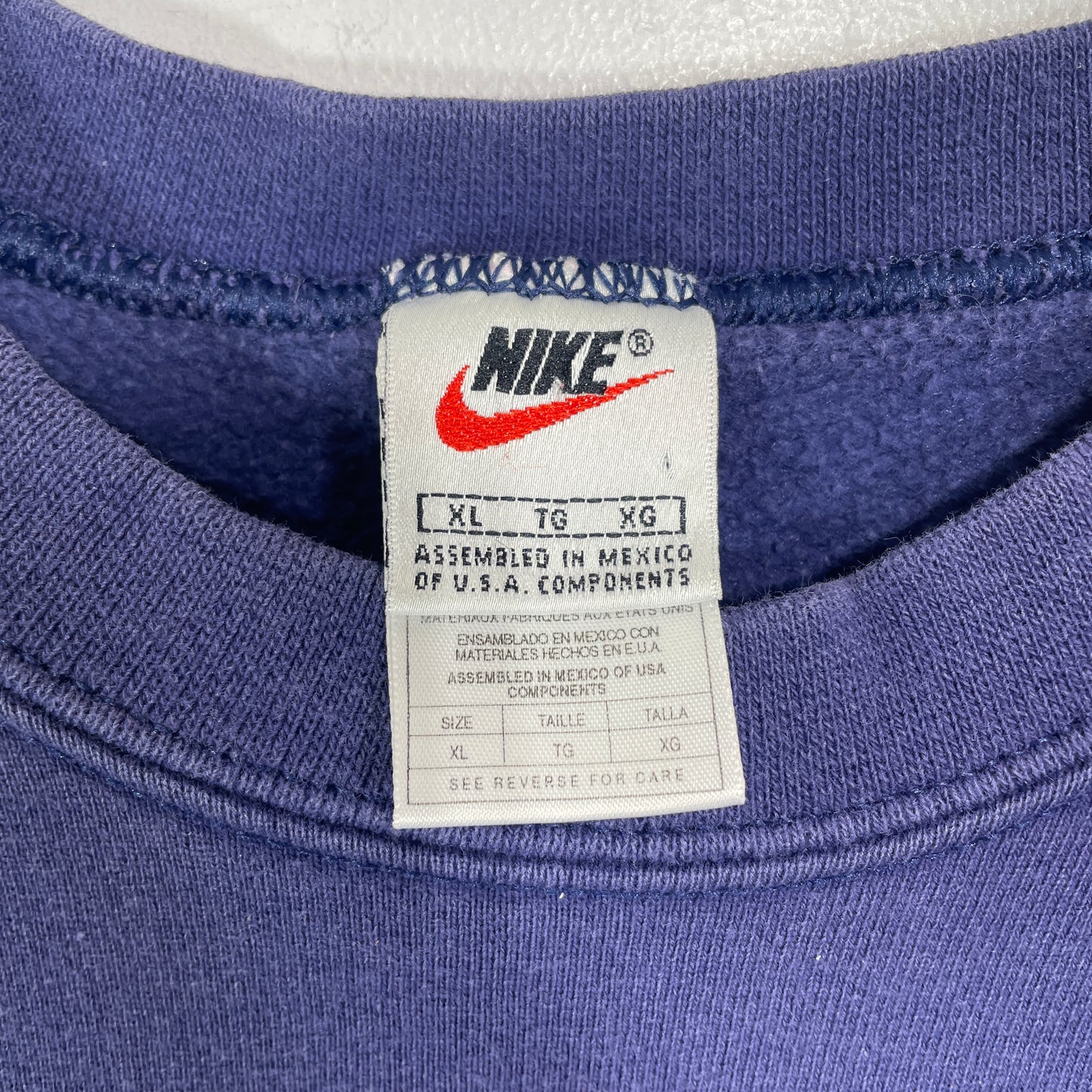 (XL) 90's NIKE Vintage Sweatshirt / A1564S