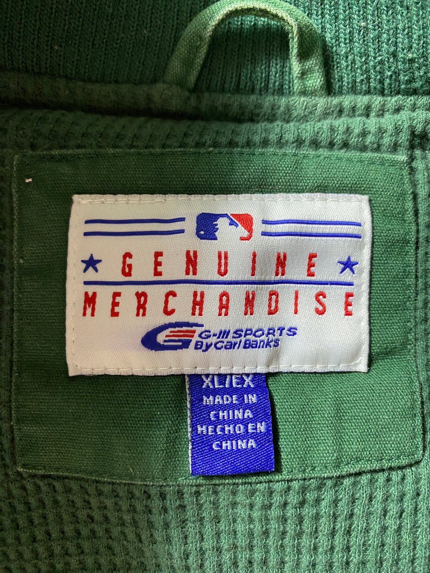 Vintage OAKLAND ATHLETICS Size XL Cotton Jacket / F3863J