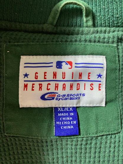 Vintage OAKLAND ATHLETICS Size XL Cotton Jacket / F3863J