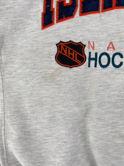 90's RUSSELL x NEW YORK ISLANDERS Made in USA Size L Vintage NHL Sweat-Shirt / F2677S