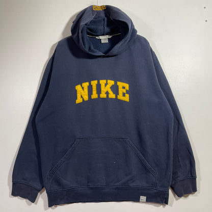 (XL) 00' NIKE SPELLOUT Vintage Hoodie Sweatshirt / A0805S