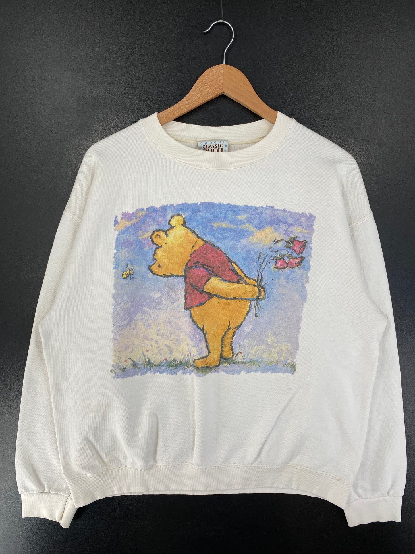 00’ DISNEY POOH Size Approx. L Sweat-Shirt / G6912S