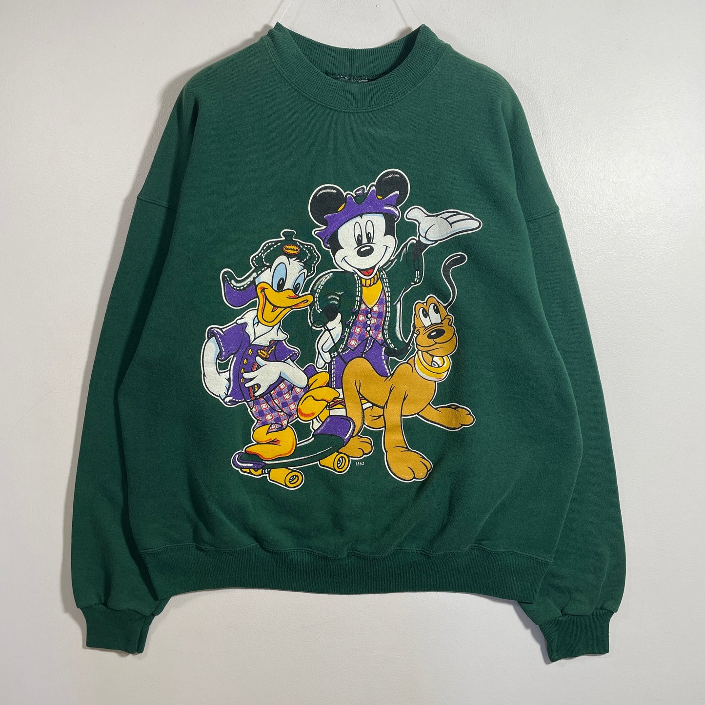 (Approx.XL) Vintage DISNEY MICKEY AND FRIENDS Sweatshirt / A1354S