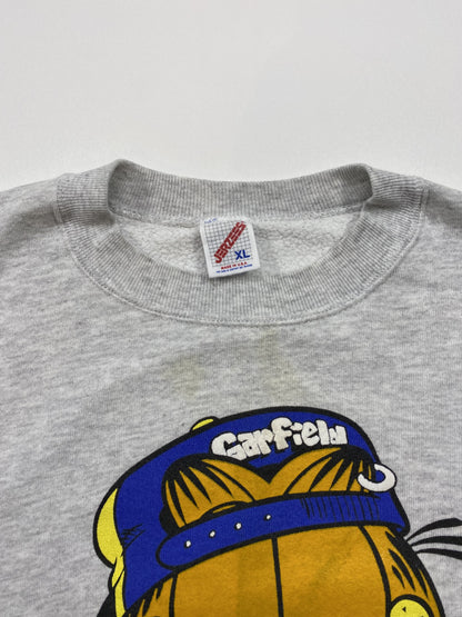 90's GARFIELD Made in USA Size XL Vintage Sweat-shirt   / F1747S