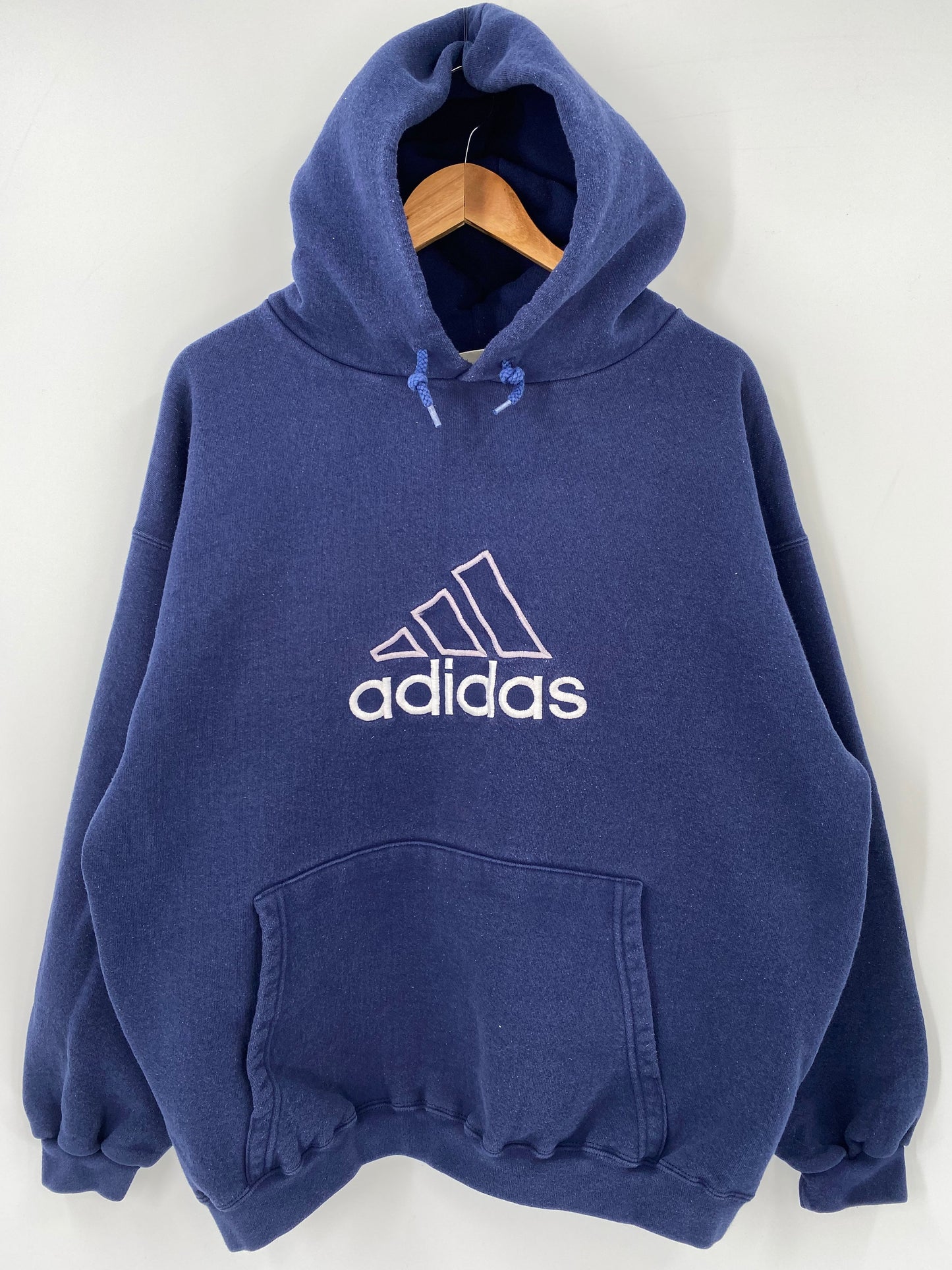 90’s ADIDAS Made in USA Size L Vintage Hoodie Sweat-shirt / F6044S