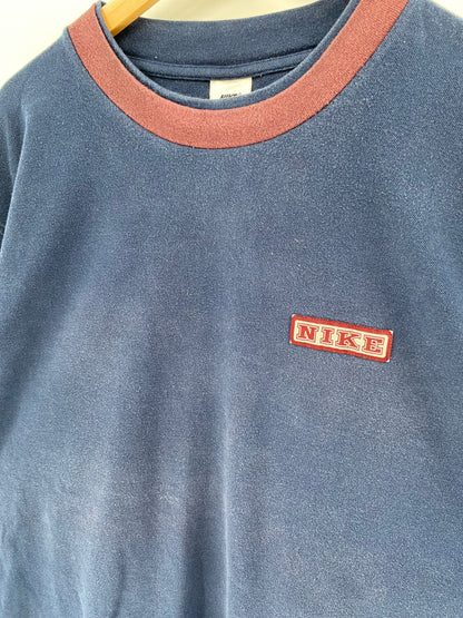 90's NIKE MINI SWOOSH Size XXL Vintage T-shirt / E9531T